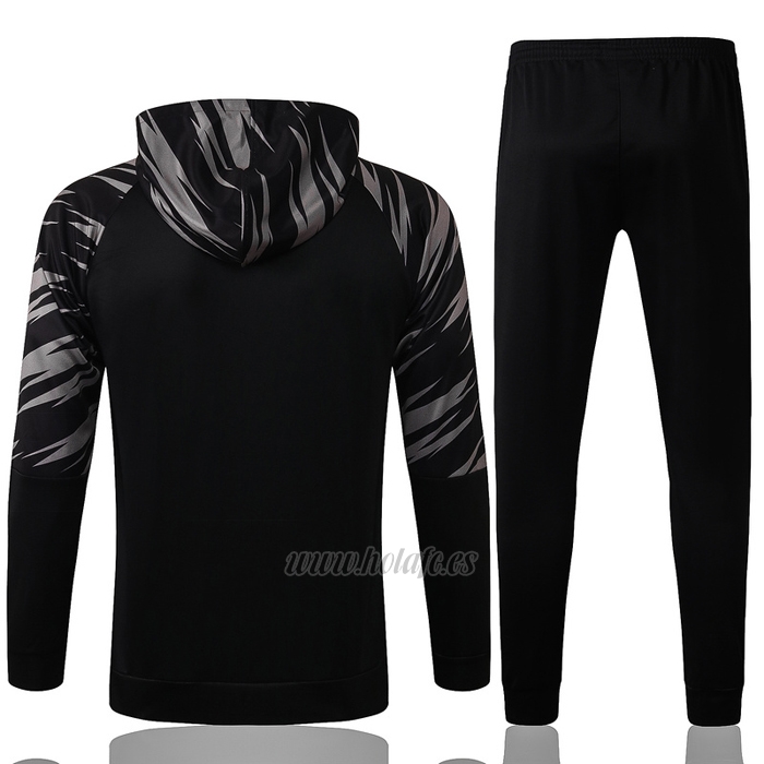 Chandal con Capucha del Borussia Dortmund 2021 Negro